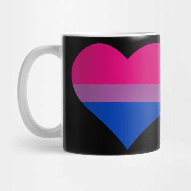 Bisexual Flag Heart by ThatGoodShirt